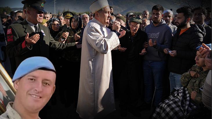 Kahramanlara son veda! Şehit eşinin sözleri duygulandırdı