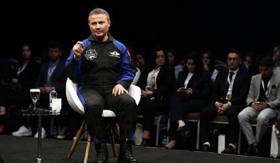 Alper Gezeravcı gençlerle bir araya geldi! Uzaydaki ilk deneyini anlattı