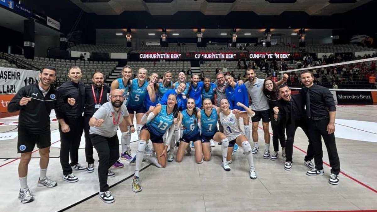 Beşiktaş Kadın Voleybol Takımı, Aydın Büyükşehir Belediyesi’ne kaybetti