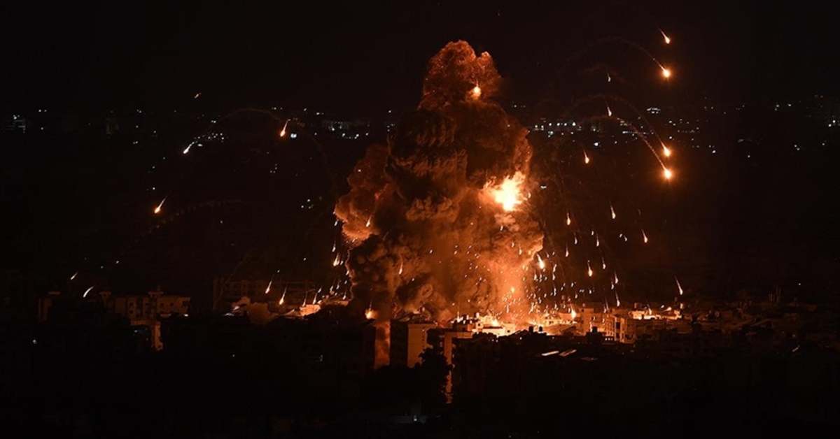 İsrail, Beyrut’a 11 hava saldırısı düzenledi