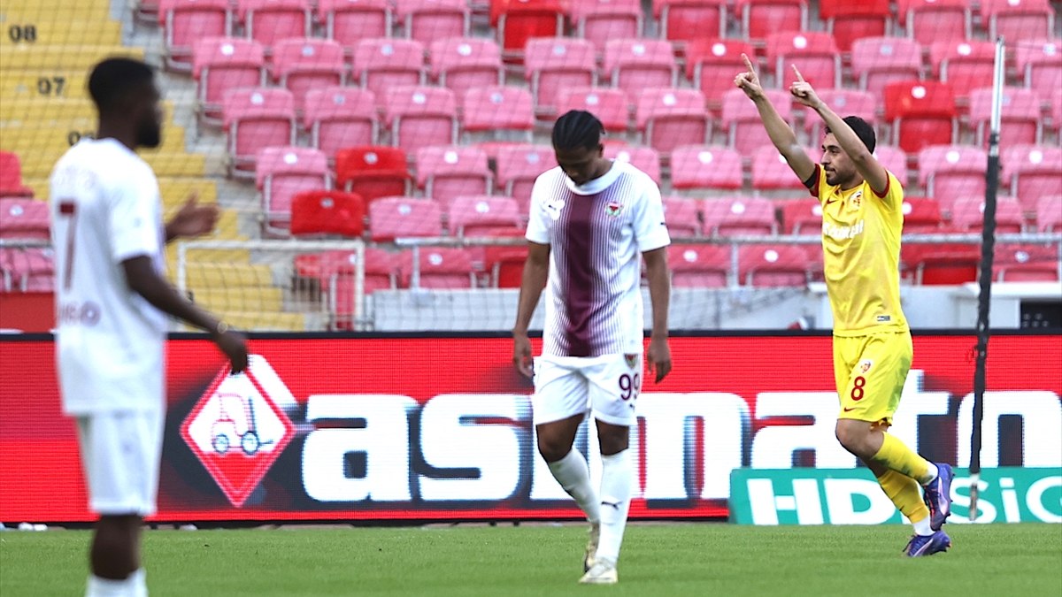 Kayserispor, Hatayspor’u tek golle geçti