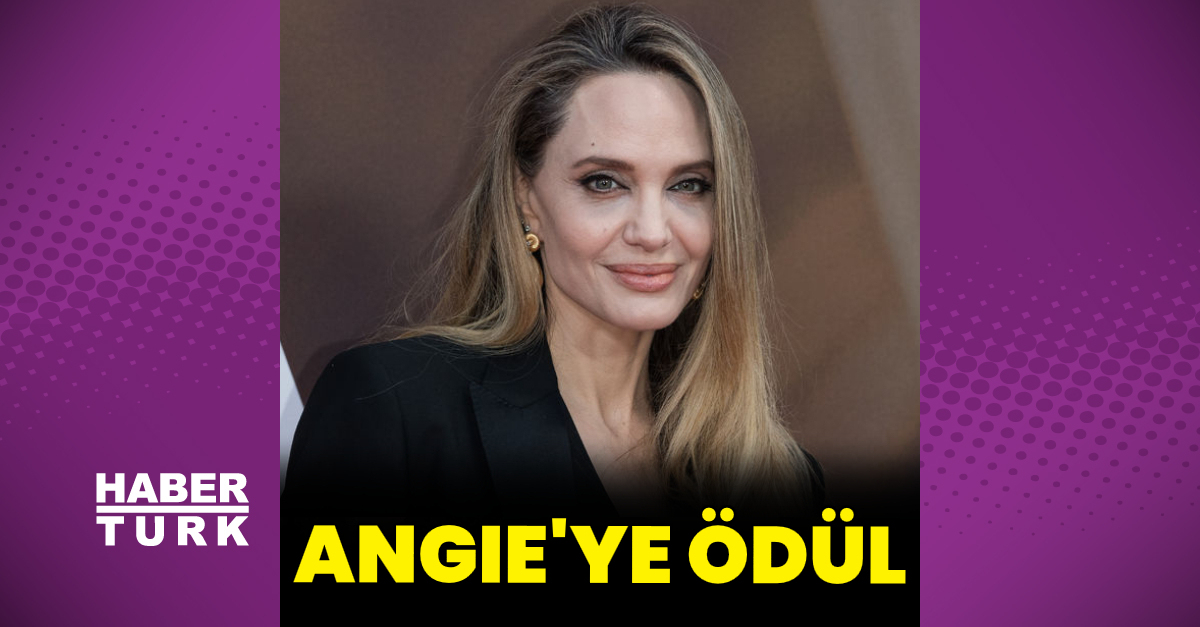 Angelina Jolie’ye ödül