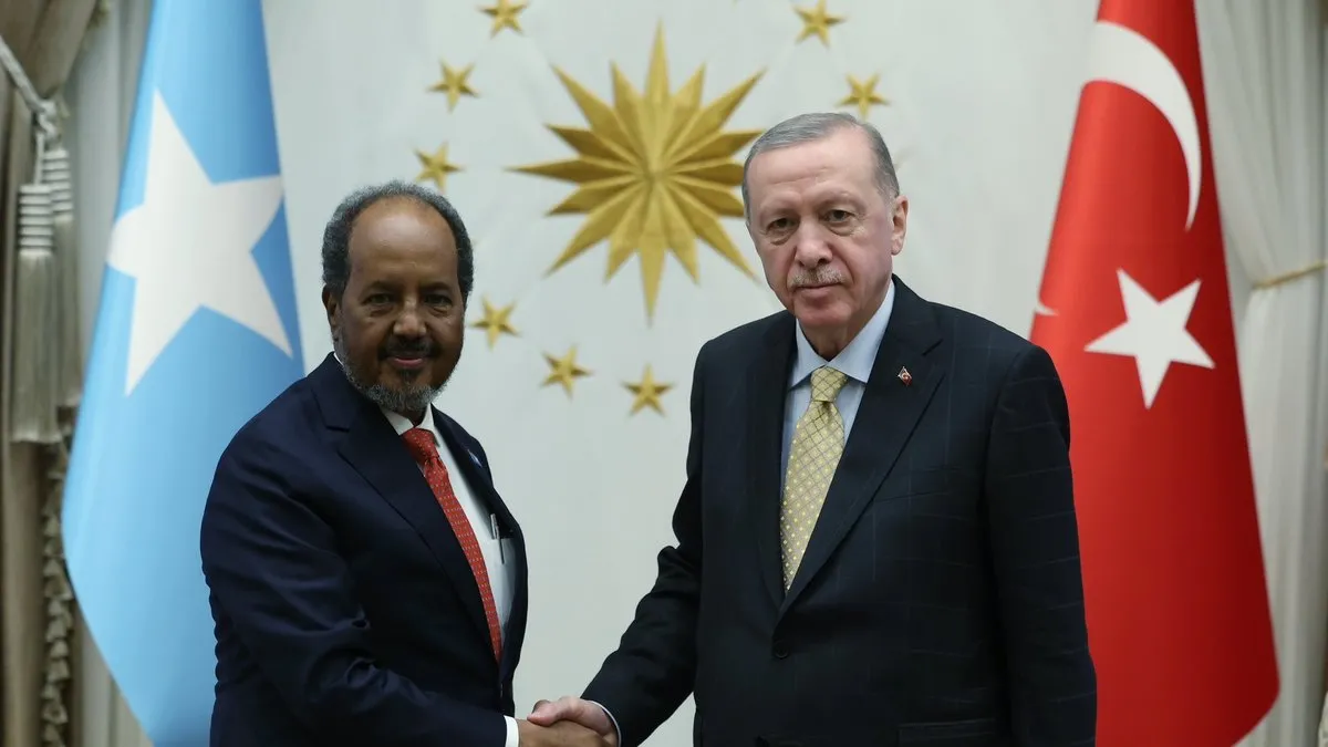 Başkan Erdoğan Somali Cumhurbaşkanı ile görüştü