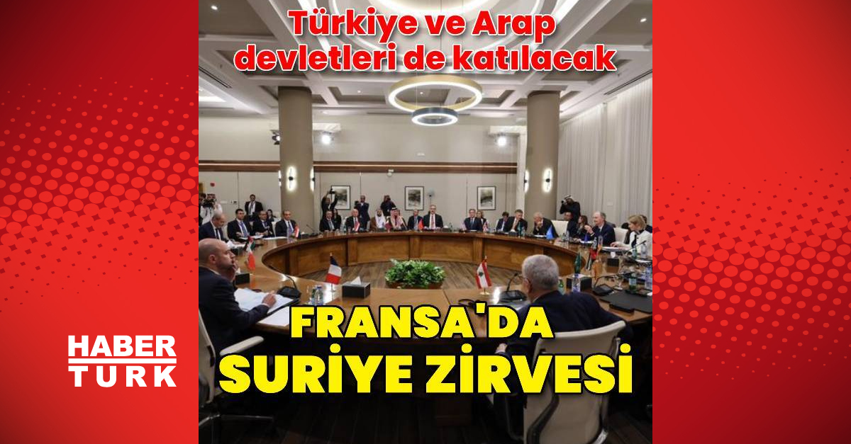 Fransa’da Suriye toplantısı