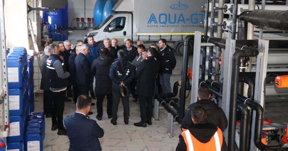 Oltu yıllar sonra arıtılmış suya kavuşuyor