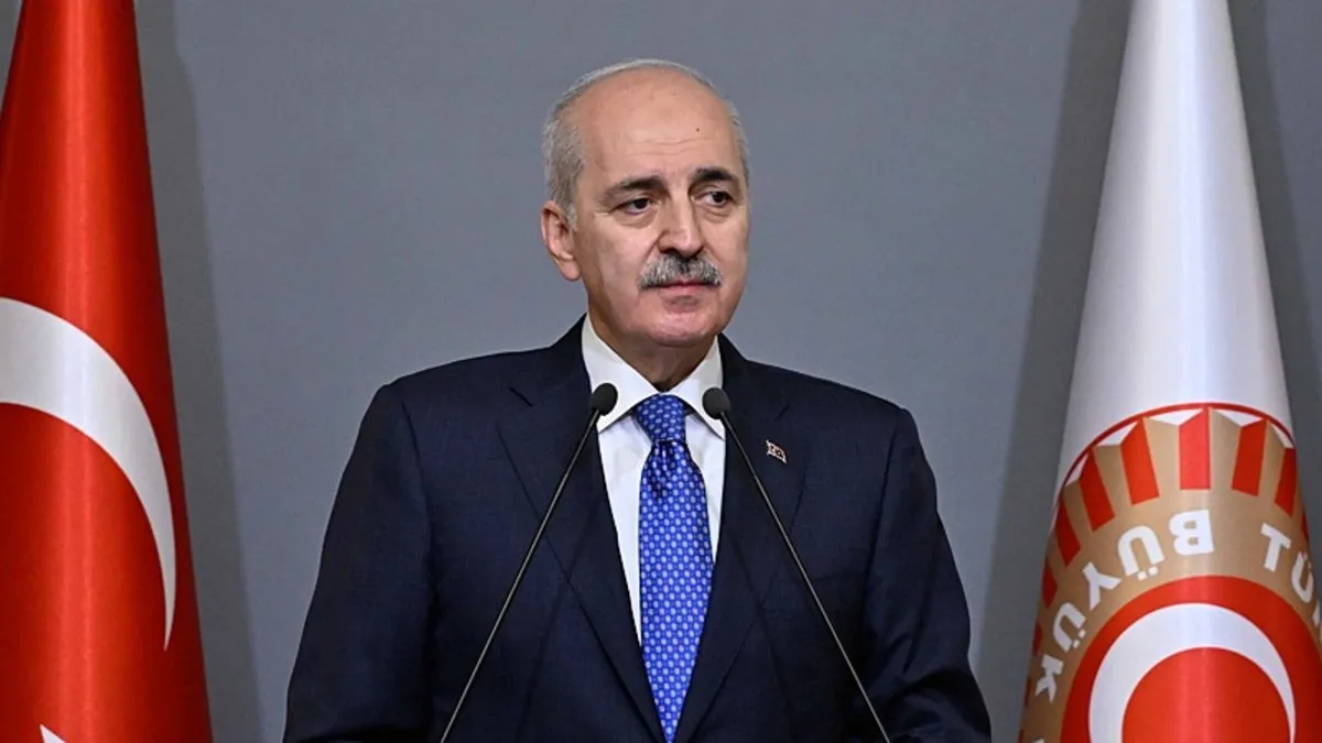 TBMM Başkanı Numan Kurtulmuş: Bu İsrail’in iyi günleri…