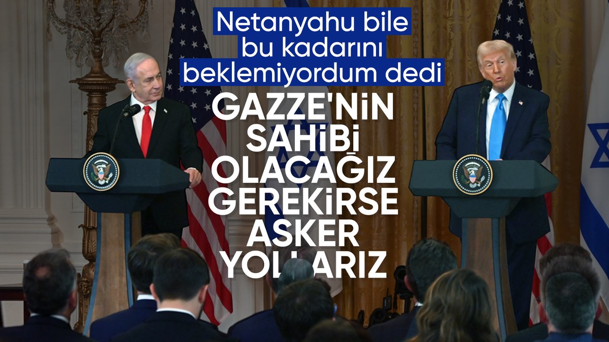 ABD Başkanı Donald Trump: Gazze’yi devralacağız